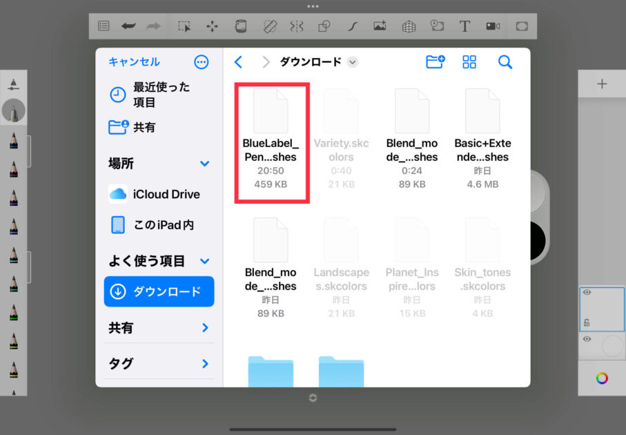 プレミアムバンドルインストール方法ブラシ②