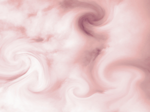 ピンクのふわふわ雲