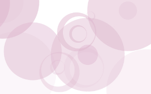 透明な丸　抽象的デザイン　ピンク