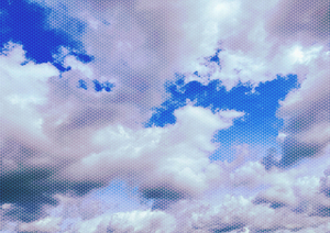 青空と雲の塊
