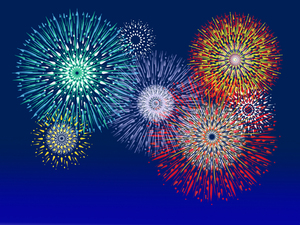 夜空の花火4