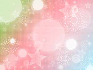 星と光のきらきら背景　ミックス