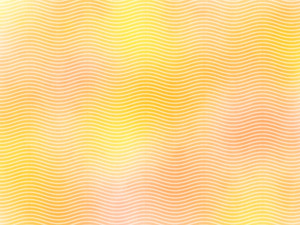 ぼかし背景と波線 オレンジ