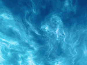 煙のような雲