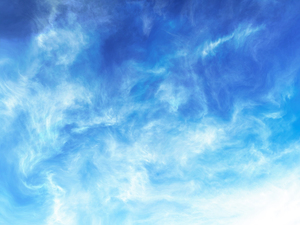 風と雲と光の空風景